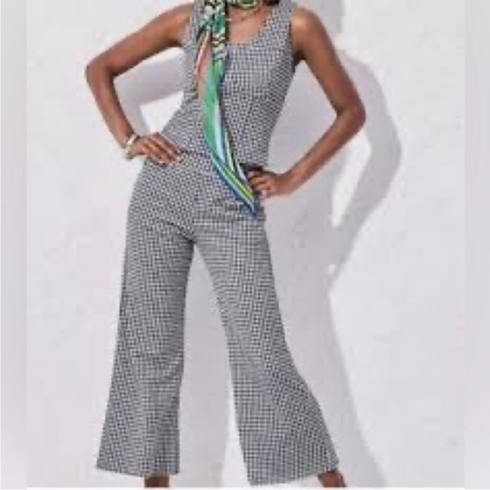 Wide leg Crop pants